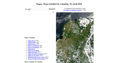 Desktop Screenshot of mapa-colombia.com